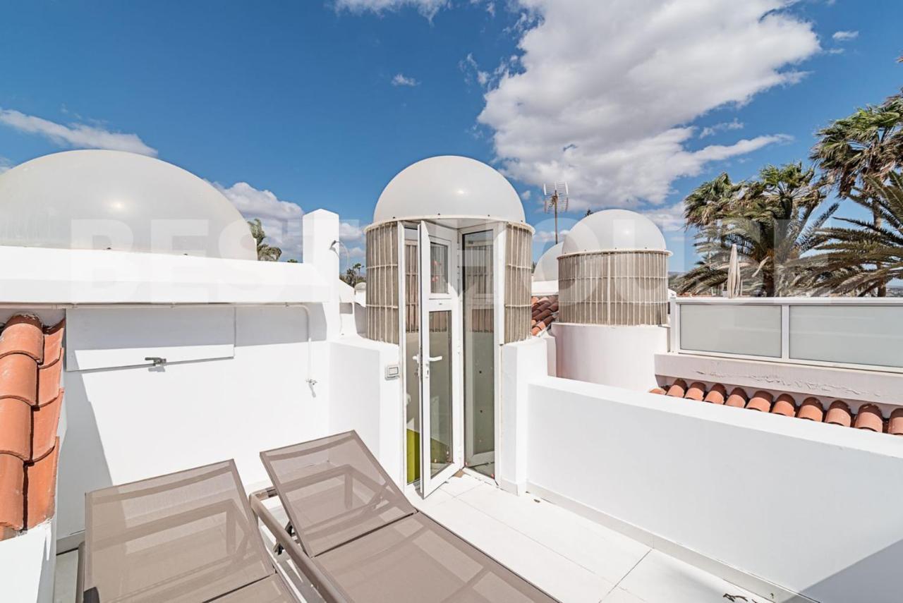 Stunning Bungalow At The Sand Dunes Of Maspalomas Playa del Inglés Exterior foto