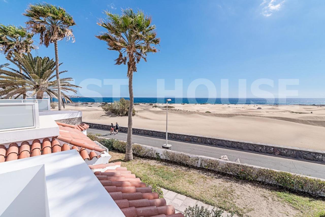 Stunning Bungalow At The Sand Dunes Of Maspalomas Playa del Inglés Exterior foto