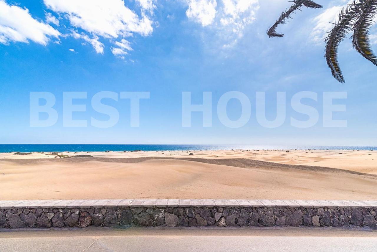 Stunning Bungalow At The Sand Dunes Of Maspalomas Playa del Inglés Exterior foto