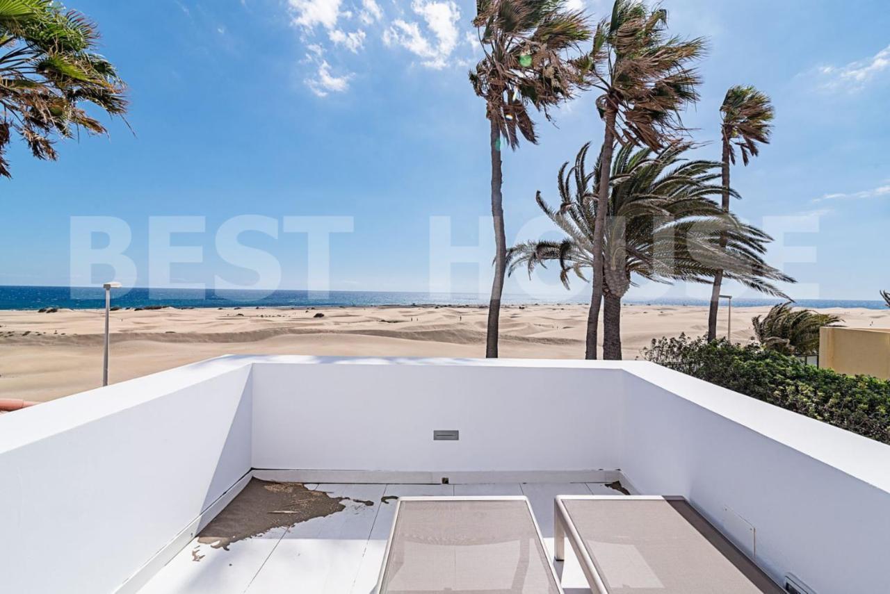 Stunning Bungalow At The Sand Dunes Of Maspalomas Playa del Inglés Exterior foto